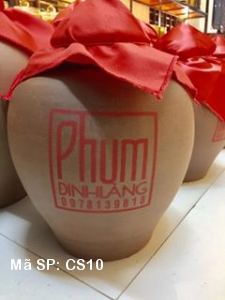 Chum 10L Phum Đinh Lăng | Một sản phẩm Chum Sành Bảo Minh Bát Tràng Chum 10L Phum Đinh Lăng | Một sản phẩm Chum Sành Bảo Minh Bát Tràng