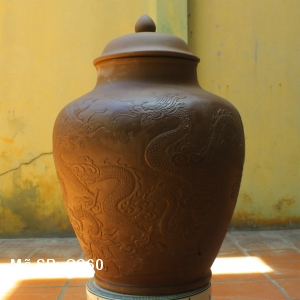 Chum sành Ngũ long tranh châu sứ Bảo minh Bát trang